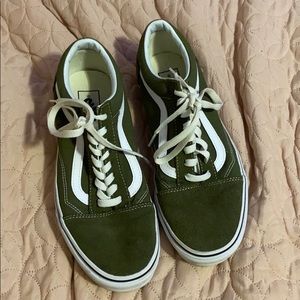 olive green vans